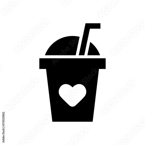 smoothie icon or logo isolated sign symbol vector illustration - high quality black style vector icons
