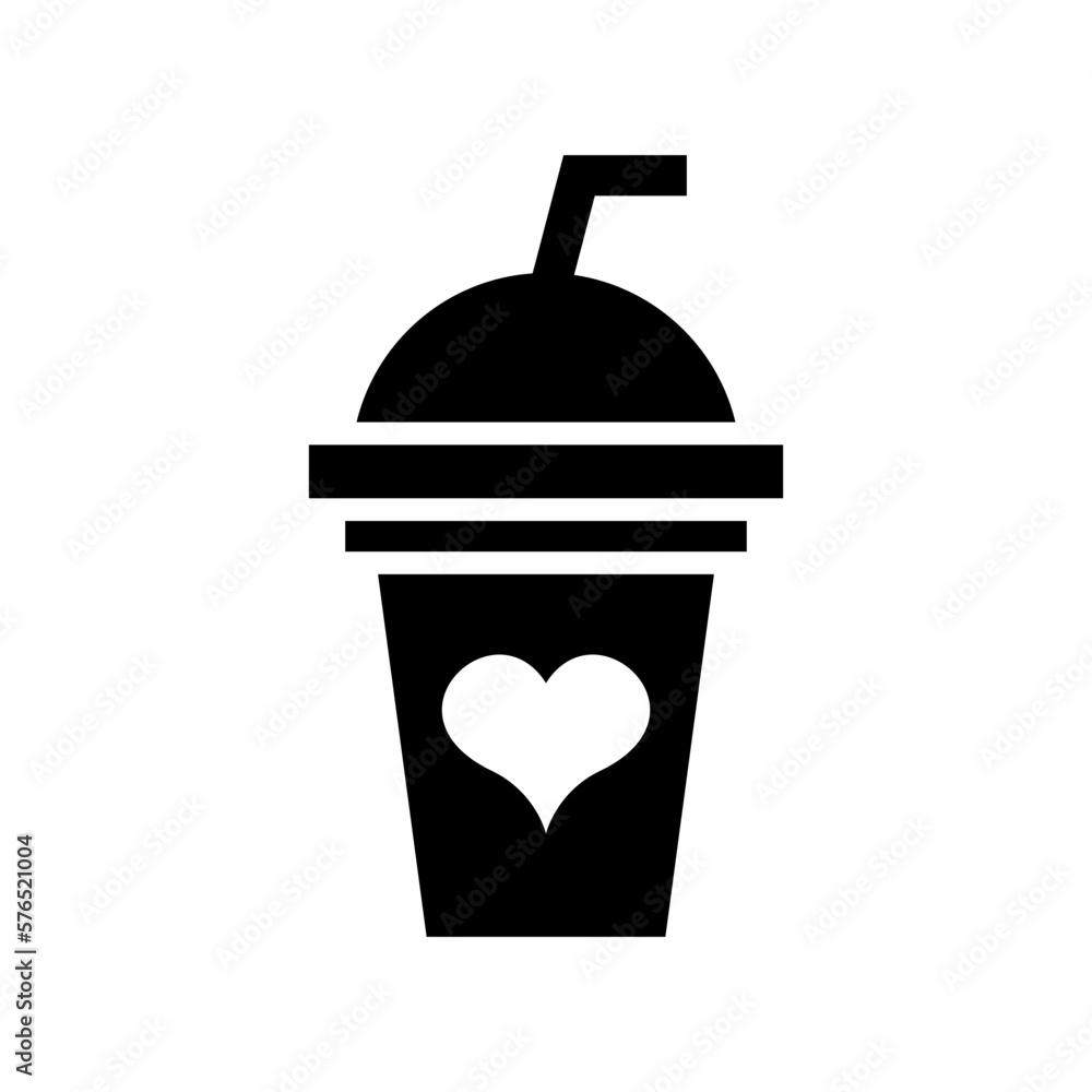 Obraz premium smoothie icon or logo isolated sign symbol vector illustration - high quality black style vector icons 