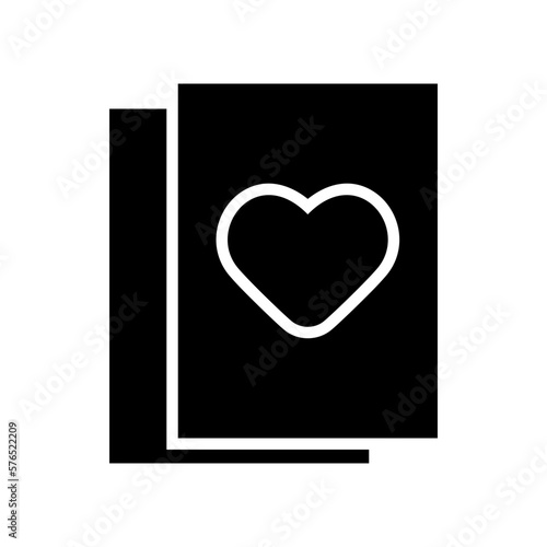  valentine cards icon or logo isolated sign symbol vector illustration - high quality black style vector icons 