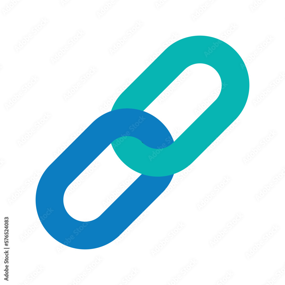 Link icon. sign for mobile concept and web design. vector illustration