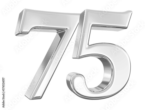 75 Silver Number 