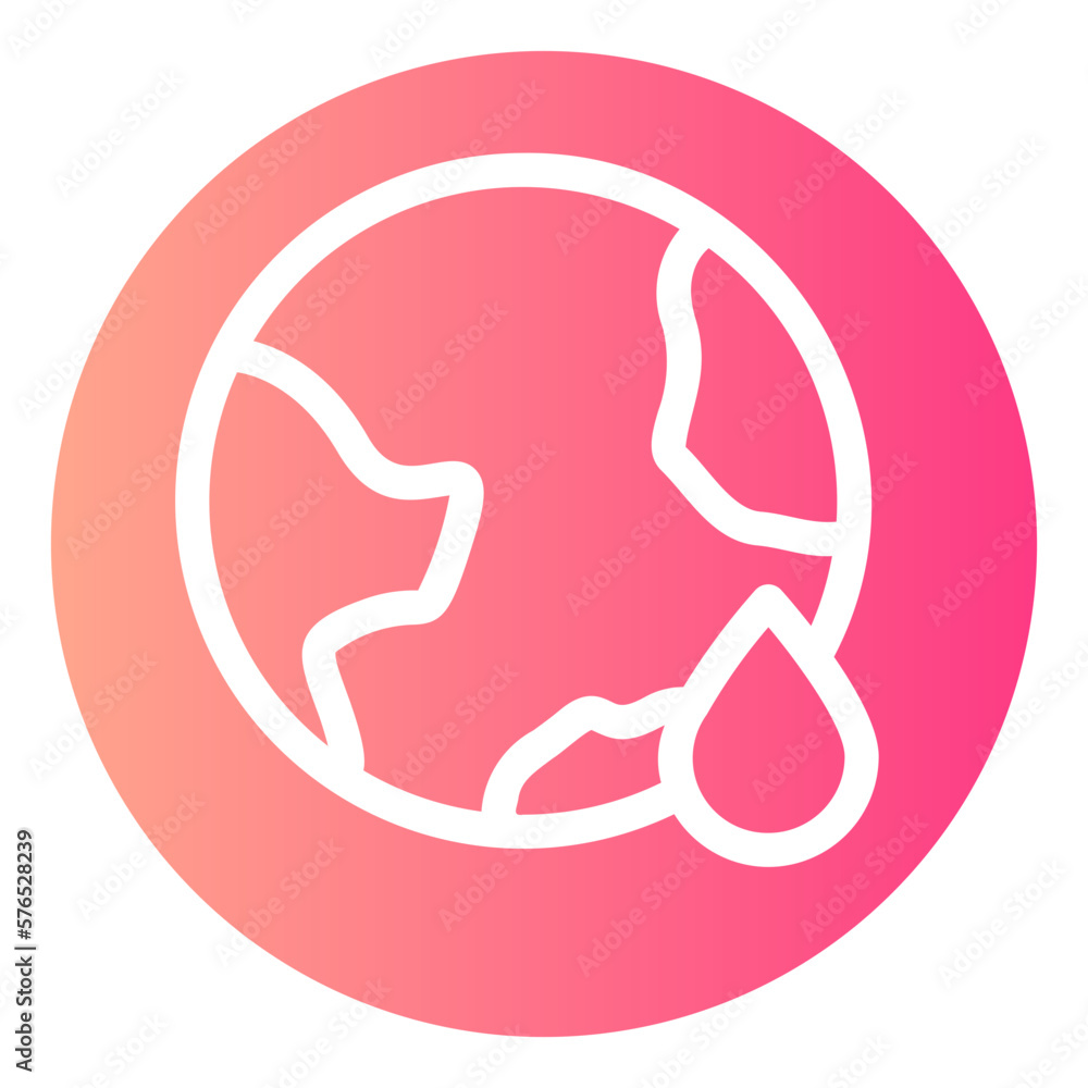 global distribution gradient icon global distribution gradient icon
