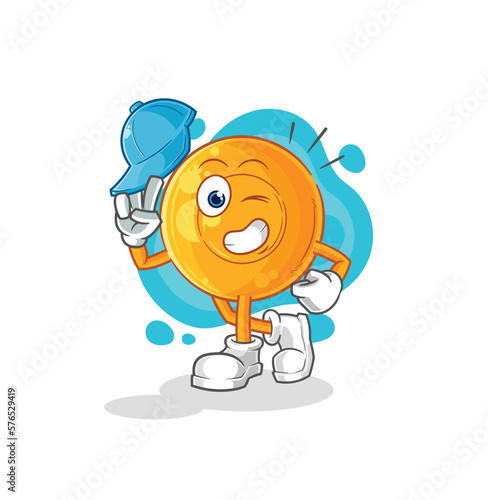throat lozenges young boy character cartoon