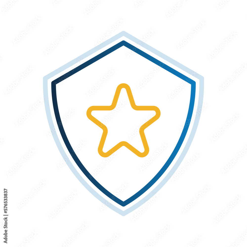 Badge icon. sign for mobile concept and web design. vector illustration Badge icon. sign for mobile concept and web design. vector illustration