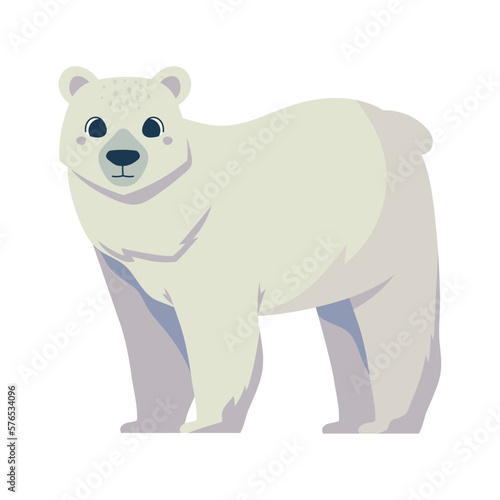 polar bear arctic animal © Stockgiu