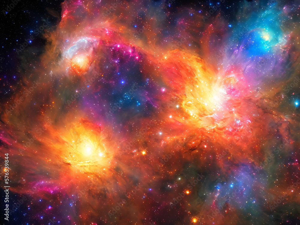 A breathtaking view of the majestic space with its galaxies and nebulae. A stunning arrangement of shapes and colors. Mystery, Mystery, Mystery concept created with generative AI. A breathtaking view of the majestic space with its galaxies and nebulae. A stunning arrangement of shapes and colors. Mystery, Mystery, Mystery concept created with generative AI.