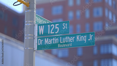 Dr Martin Luther King Jr Boulevard in Harlem - travel photography