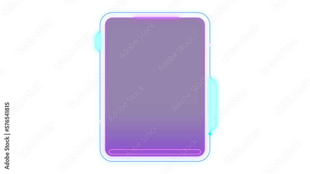 Abstract HUD display infographic sci-fi futuristic frame information