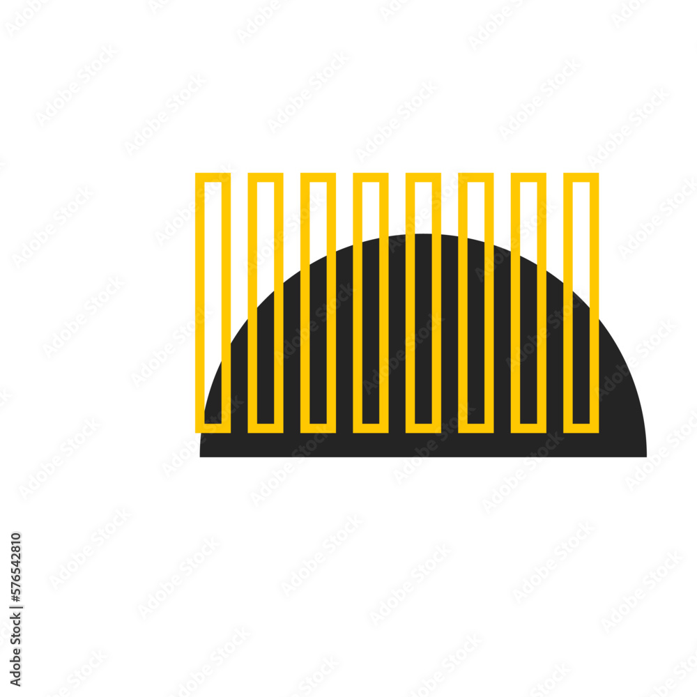 Memphis Abstract Geometric Shape