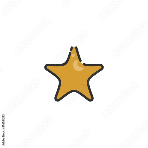 moon and stars icon vector