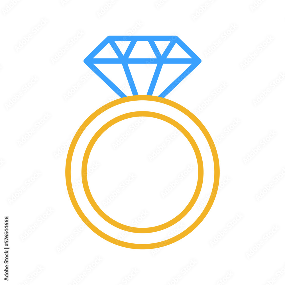 Ring diamond icon. sign for mobile concept and web design. vector illustration Ring diamond icon. sign for mobile concept and web design. vector illustration