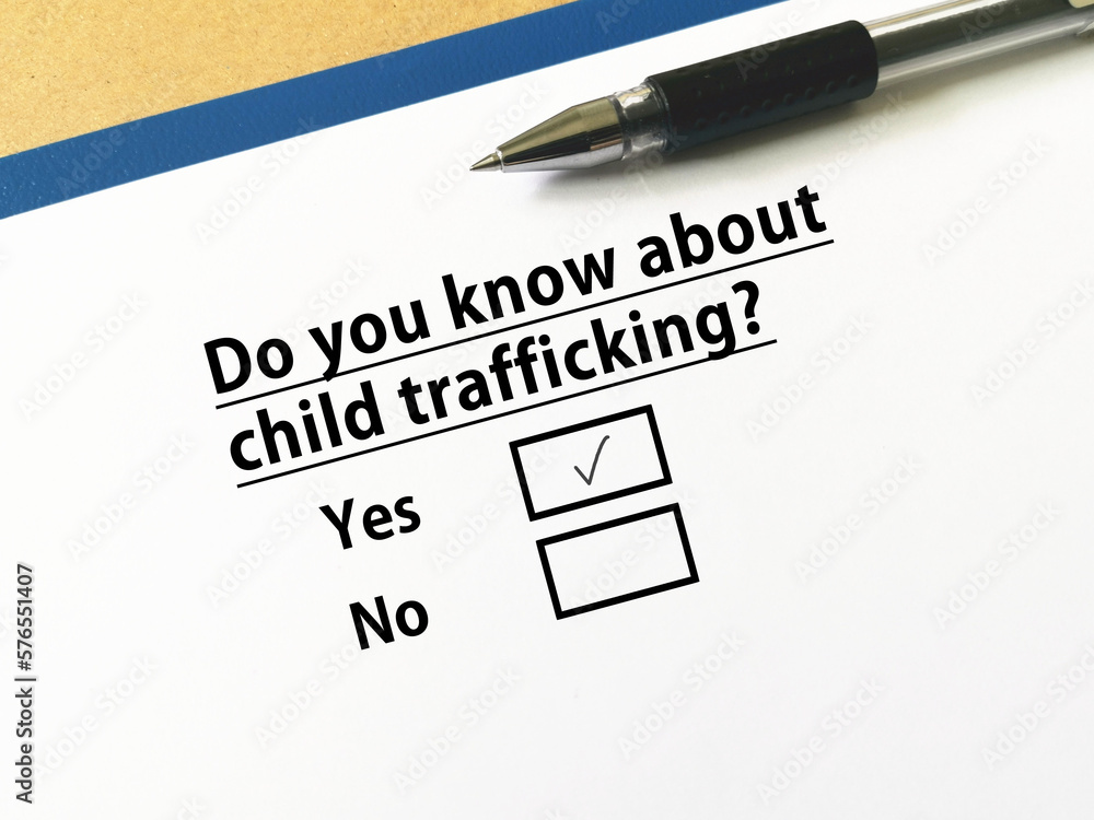 Questionnaire about trafficking Questionnaire about trafficking