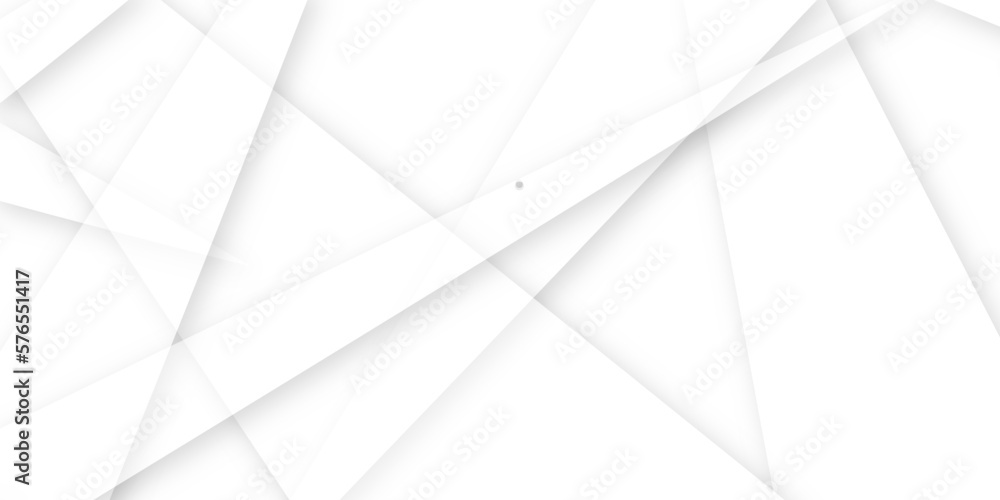 Abstract  background is white with an old surface and white 3d lines and technology modern background design . Geometric background with squares in bright light with soft shadows as pattern. Template  - obrazy, fototapety, plakaty 