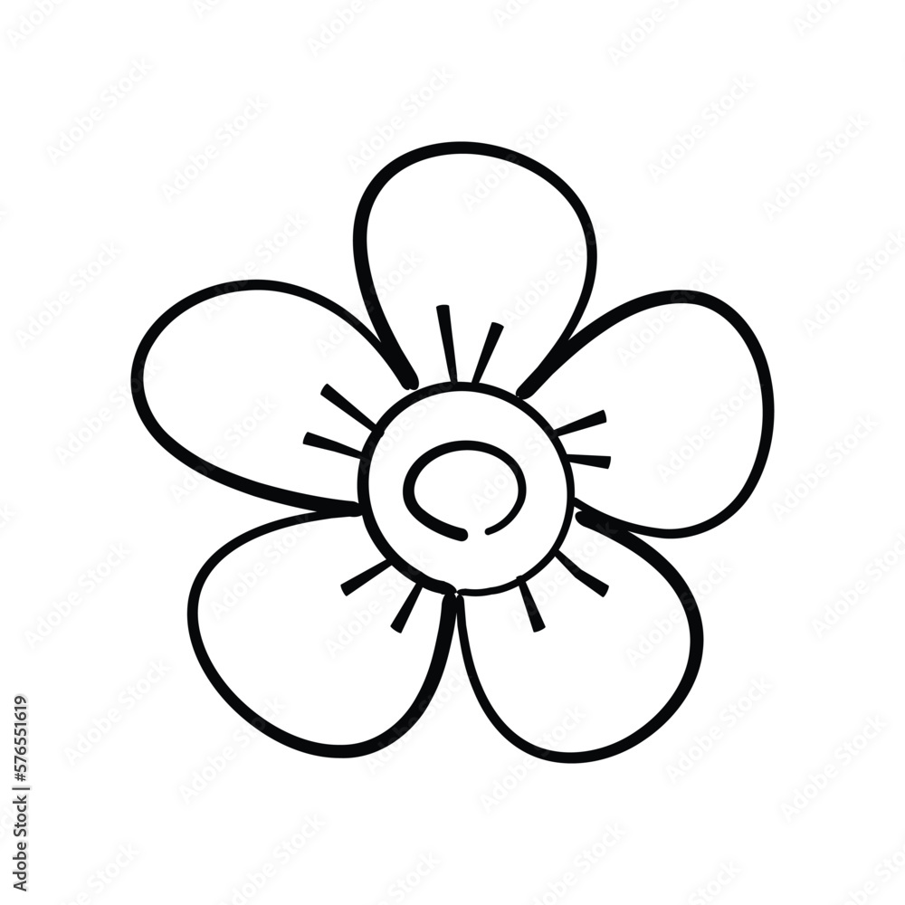 Flower icon vector graphic illustration Flower icon vector graphic illustration