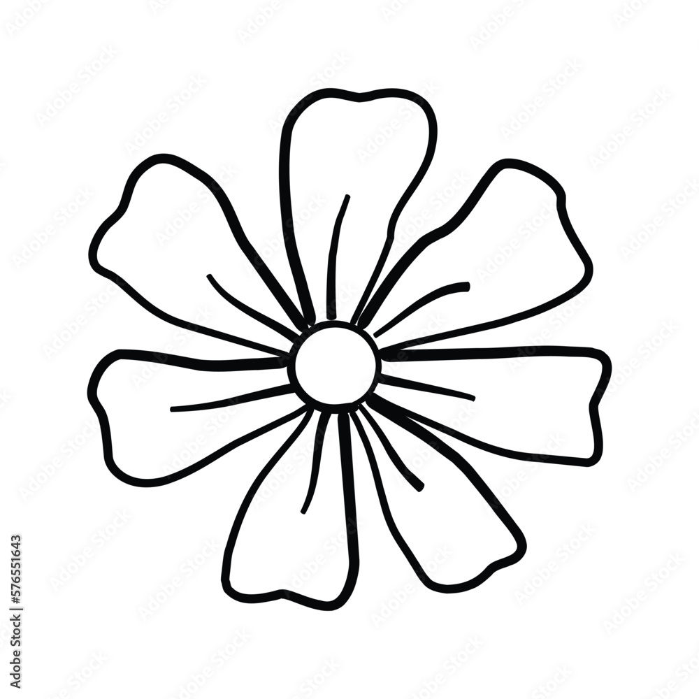 Flower icon vector graphic illustration Flower icon vector graphic illustration