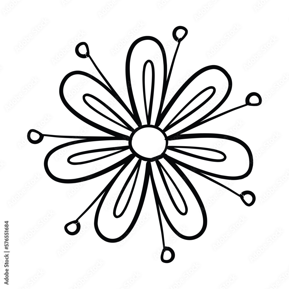 Flower icon vector graphic illustration Flower icon vector graphic illustration