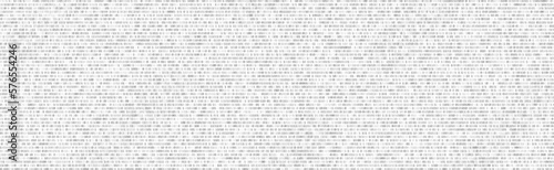 Binary code black and white background with two binary digits, 0 and 1 isolated on a white background. Algorithm Binary Data Code, Decryption and Encoding. Security protection. Vector illustration.
