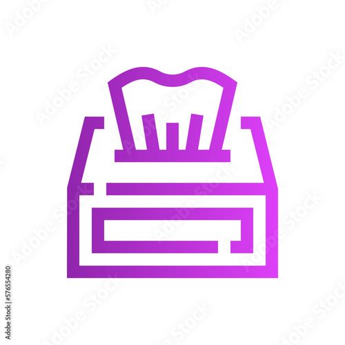 tissue gradient icon