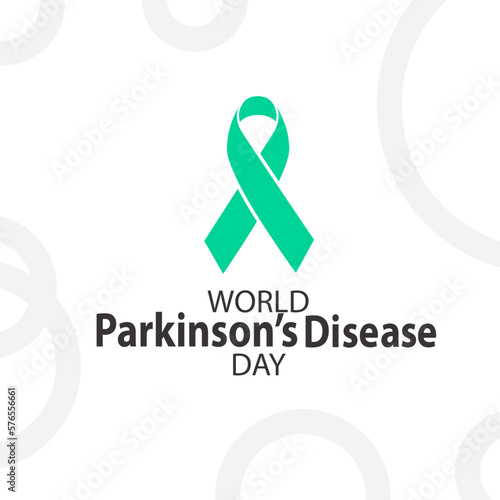 Vector illustration of World Parkinson's disease Day observed on 11th April Holiday concept. Template for background, banner, card
