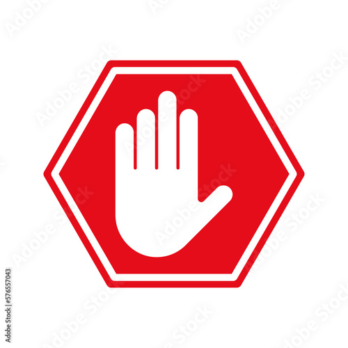 Stop icon. sign for mobile concept and web design. vector illustration