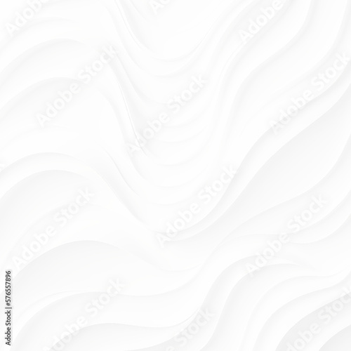 Abstract white wave curve on grey luxury background. Light gray and white wave flowing modern soft luxury texture with smooth and clean vector subtle abstract background. white wave.