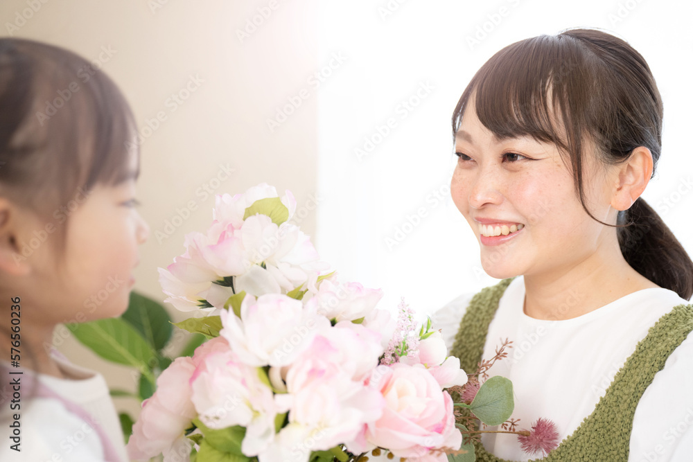 母の日や誕生日のプレゼントのお花