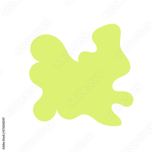 Yellow Abstract Shapes 