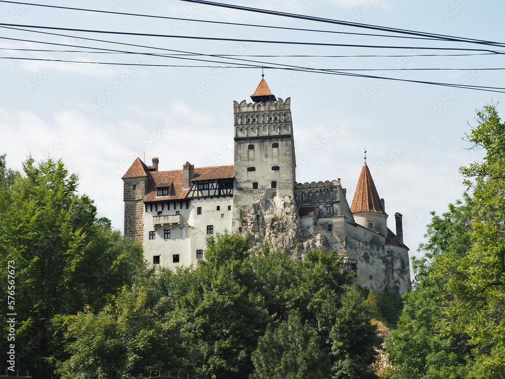 El castillo de Bran (Drácula) en Rumanía