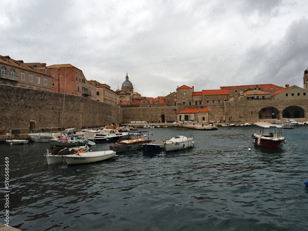 Puerto antiguo de Dubrovnik, Croacia