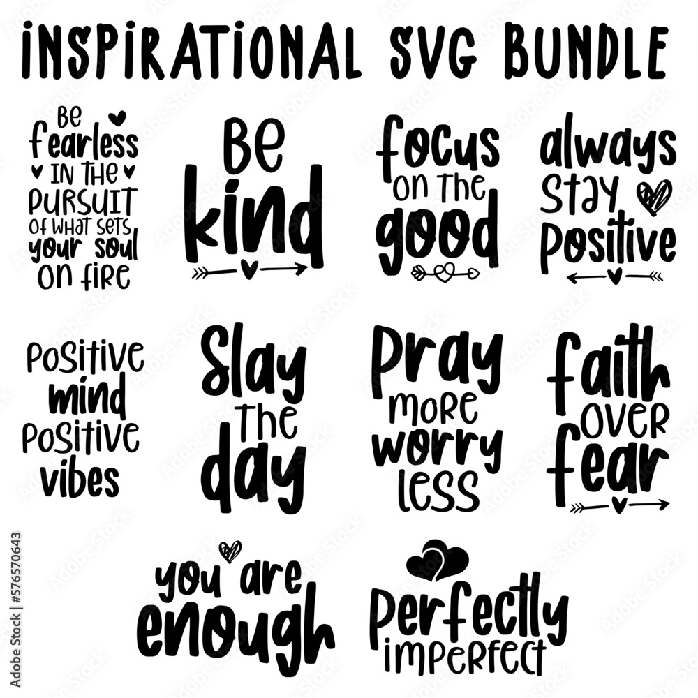 Inspirational SVG Bundle