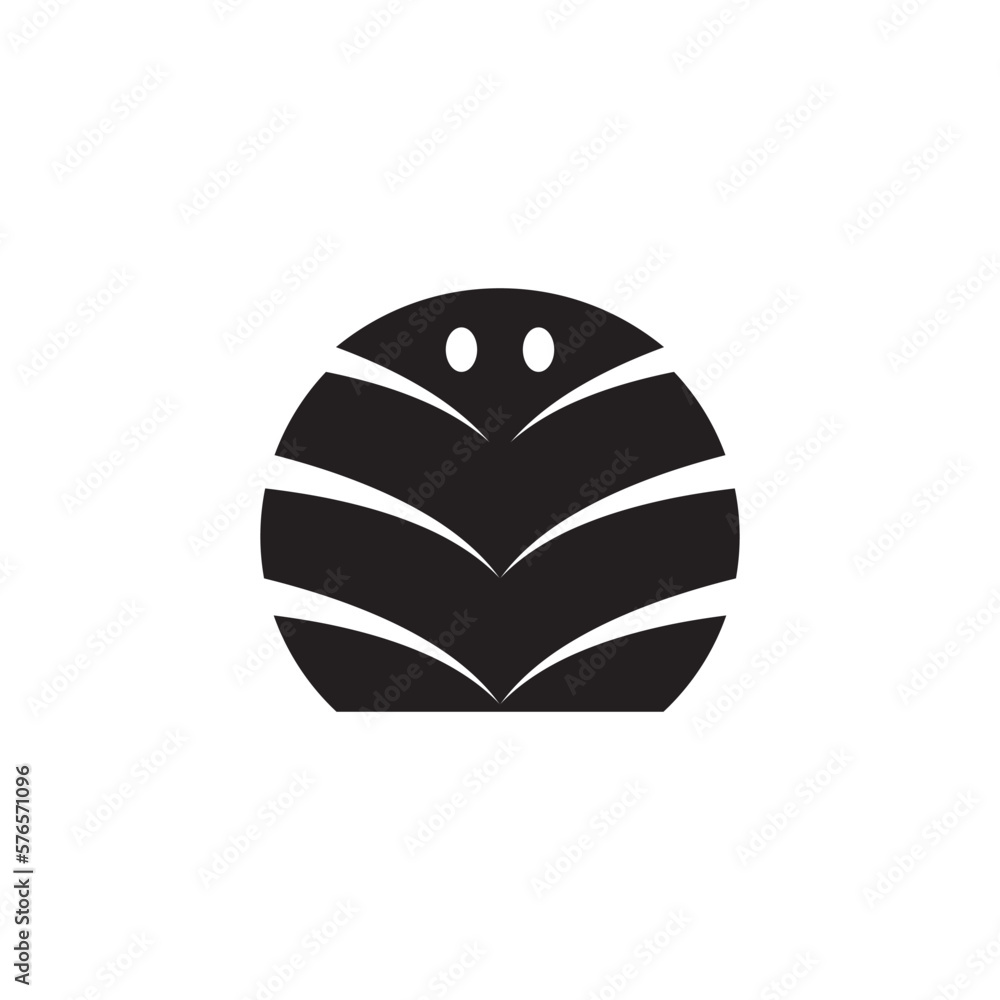 Obraz premium illustration of cobra logo icon or bird eagle.