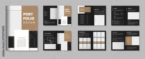 Portfolio design and Architecture Interior portfolio template