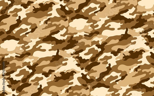 Illustration of a background with camouflage patterns