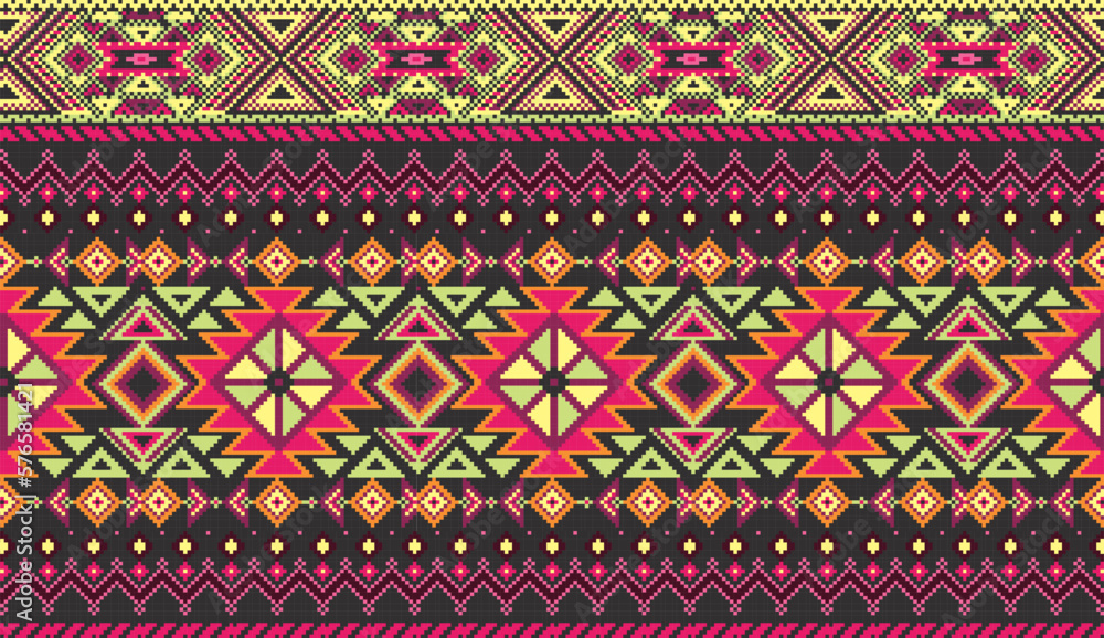 Mexican Pattern. seamless pattern design