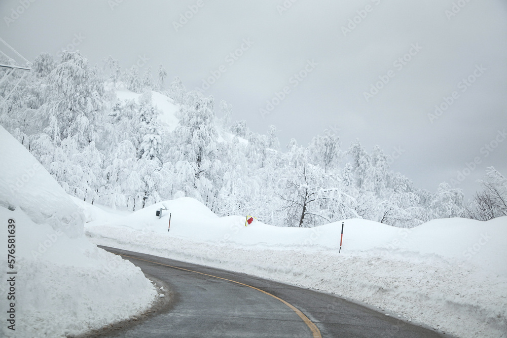 Colorfull, kartepe, snowy, ice, mountain