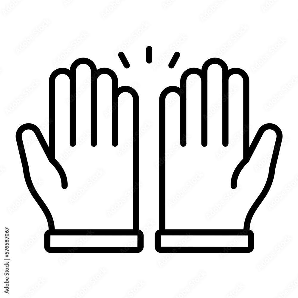 Obraz premium Pray Icon Style