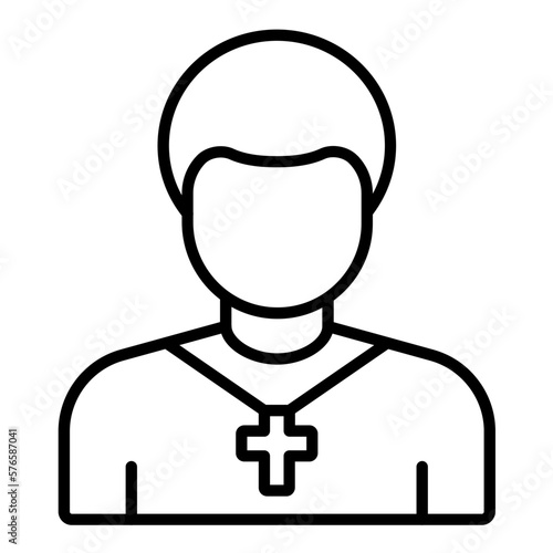 Priest Icon Style