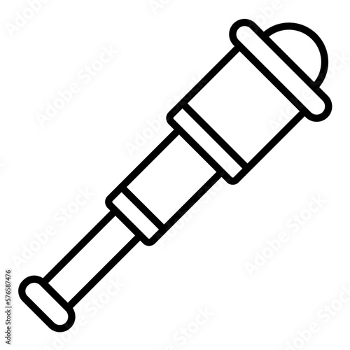 Monocular Icon Style