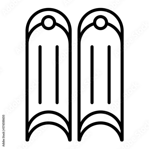 Steel Shank Icon Style