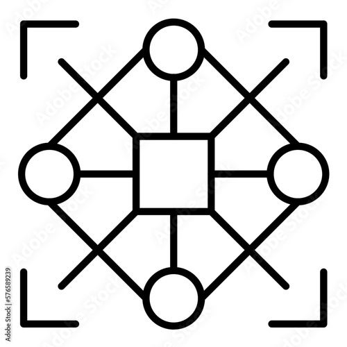 Pattern Recognition Icon Style