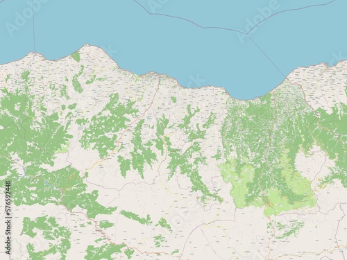 Trabzon, Turkiye. OSM. No legend photo