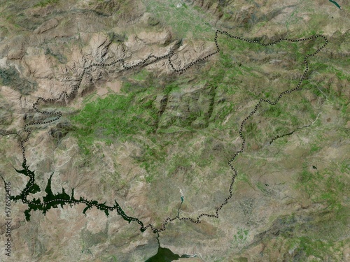 Tunceli, Turkiye. High-res satellite. No legend