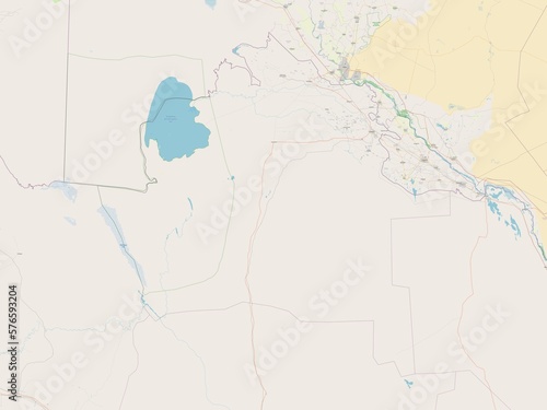 Tashauz, Turkmenistan. OSM. No legend photo