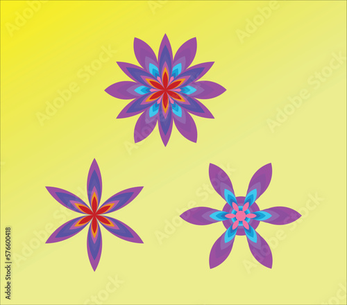 flowers vector art