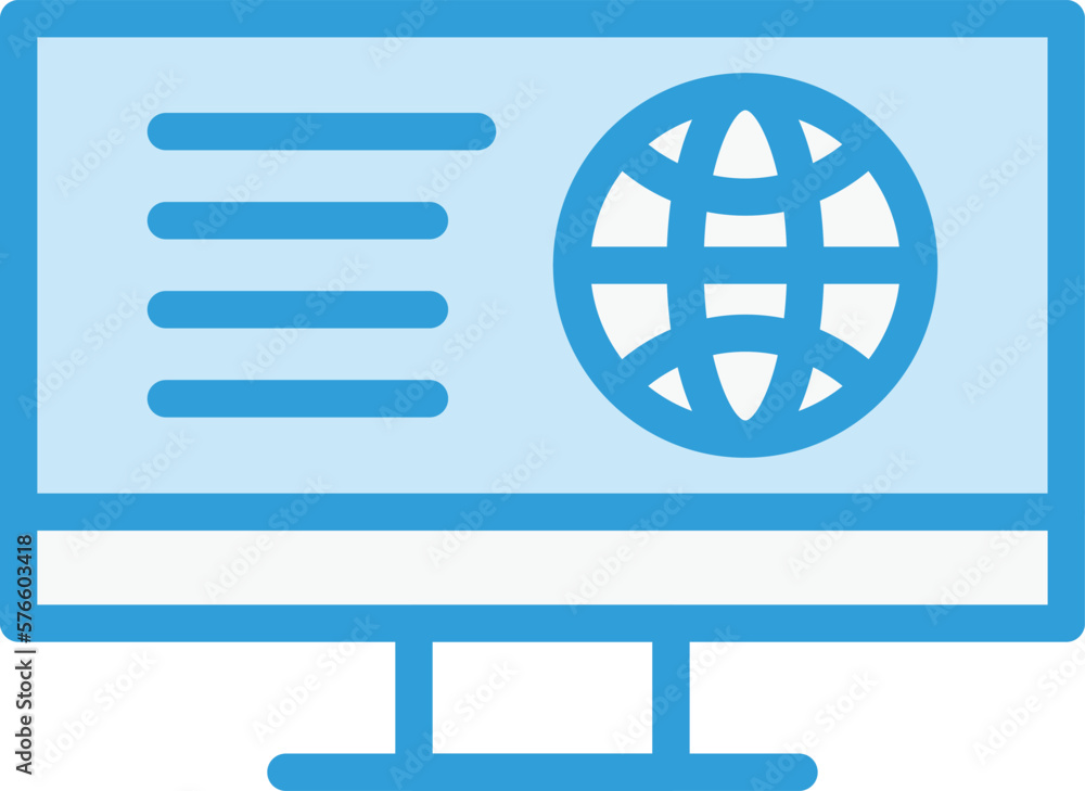 Online Business Vector Icon Design Illustration Online Business Vector Icon Design Illustration