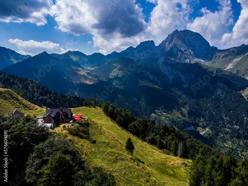 Carnia, Monte Croce pass and Monte Coglians. Nature in Friuli.