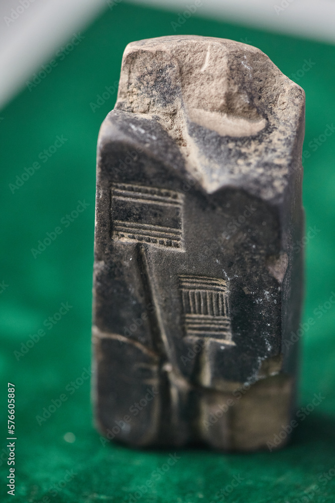 Stone mold for casting metal. Set of jewelry forms. Stone mold for casting metal. Set of jewelry forms.