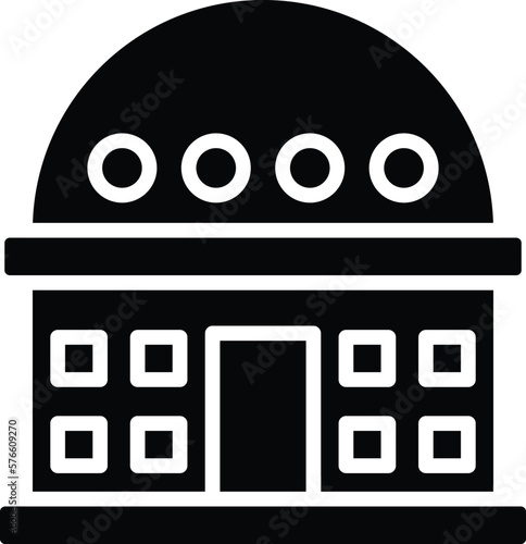 Planetarium Vector Icon Design Illustration