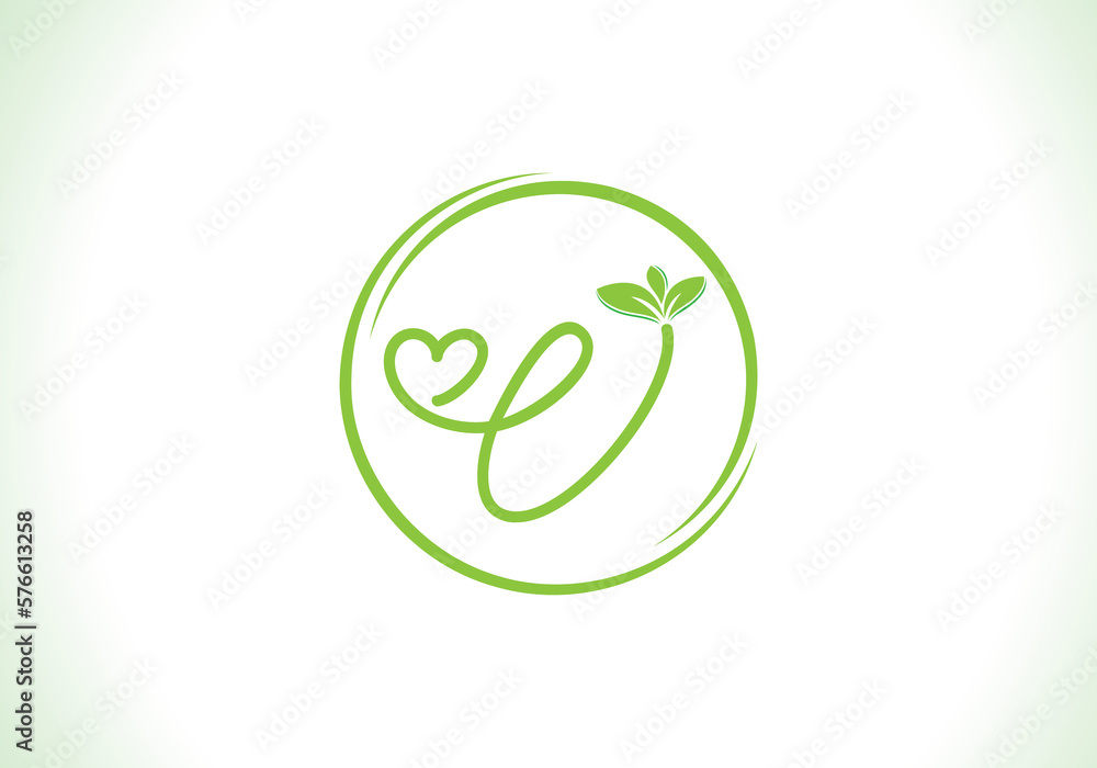 Nutrition logo and green healthy love leaf symbol with love font logo design. Heart sign leaf nature logo. Green eco letters logo Nutrition logo and green healthy love leaf symbol with love font logo design. Heart sign leaf nature logo. Green eco letters logo