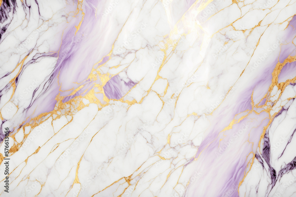 Luxury purple marble texture. Beautiful fluid art wallpaper. AI	